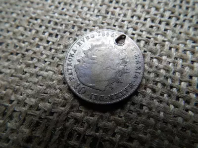 V. Ferdinánd ezüst 10 krajcár 1846 B