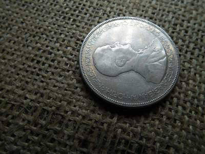 Horthy , ezüst 5 pengő 1930 , még hajas Horthy , ezüst 5 pengő 1930 , még hajas