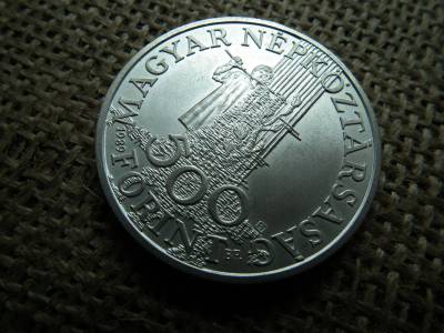 Ezüst 500 forint 1989 , Gyermekmentő alap , BU Ezüst 500 forint 1989 , Gyermekmentő alap , BU