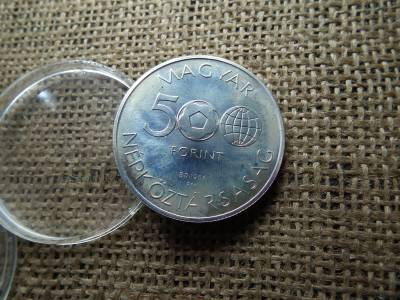 Ezüst 500 forint 1986 , Mexikó VB 