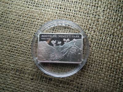 Aggteleki Nemzeti Park 20000 forint PP ezüst emlékérme 2025 UNC