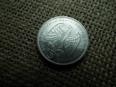 Németország , ezüst 5 Mark 1970 , márka , Ludwig van Beethoven Németország , ezüst 5 Mark 1970 , márka , Ludwig van Beethoven