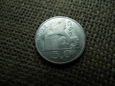 Belgium , ezüst 50 frank 1951 , francs , francia szöveg 