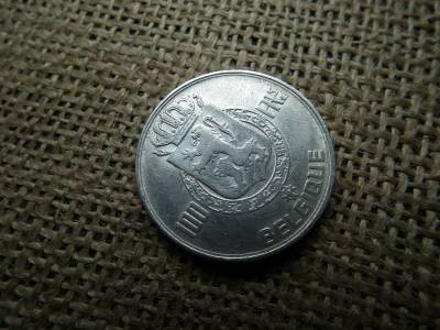 Belgium , ezüst 100 frank 1948  , francs 