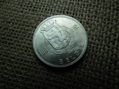 Belgium , ezüst 100 frank 1951  , francs 