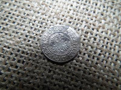 Lengyel–litván közösség , ezüst Solidus 1579 , Szeląg gdański – Stefan Batory Gdańsk , Báthory István  ! R 