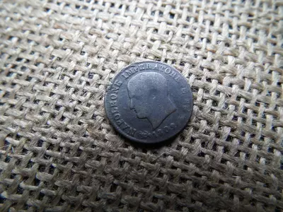 Olaszország 1 Centesimo 1809 V  - I. Napóleon