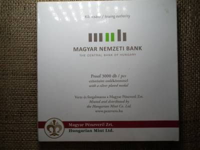 Magyarország pénzérméi , 2011 Forgalmi sor , Mikes Kelemen ezüstözött emlékérmével ,PP , 