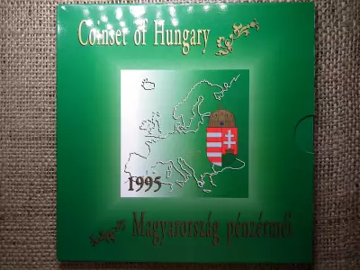 Magyarország pénzérméi forgalmi sor 1995 PP , nagyon szép ! Így ritka !