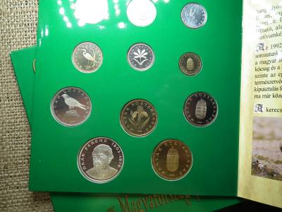 Magyarország pénzérméi forgalmi sor 1995 PP , nagyon szép ! Így ritka ! Magyarország pénzérméi forgalmi sor 1995 PP , nagyon szép ! Így ritka !