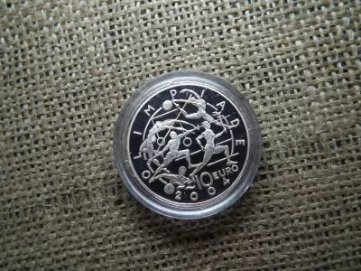 San Marino , ezüst 10 euró 2004 , euro 