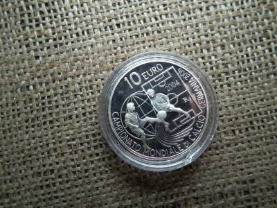 San Marino , ezüst 10 euró 2004 , euro San Marino , ezüst 10 euró 2004 , euro