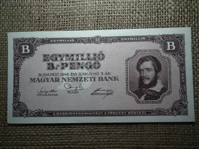 Egymillió B.-pengő 1946 