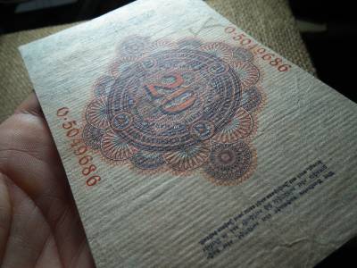 20 márka 1914 , Mark Reichsbanknote