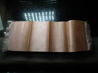 Ezredéves kiállítás magyar selyem 1896 , könyvjelző 