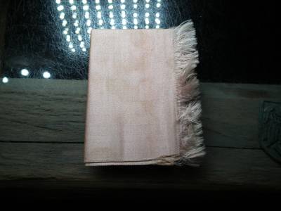 Ezredéves kiállítás magyar selyem 1896 , könyvjelző 