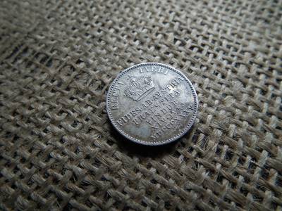 V. Ferdinánd 1835 ezüst koronázási zseton 