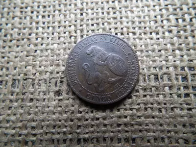 5 Centimos 1870  - Provisional Government