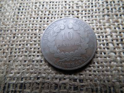 Franciaország 10 centimes 1878 , ritka Franciaország 10 centimes 1878 , ritka