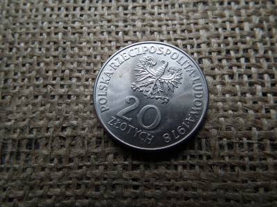 Lengyelország 20 Zlotys 1978 , Zloty , Lengyelország 20 Zlotys 1978 , Zloty ,