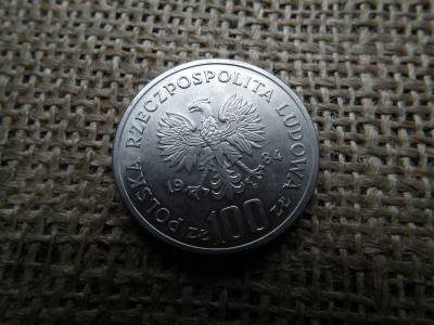Lengyelország 100 Zlotys 1984 , Zloty , Lengyelország 100 Zlotys 1984 , Zloty ,