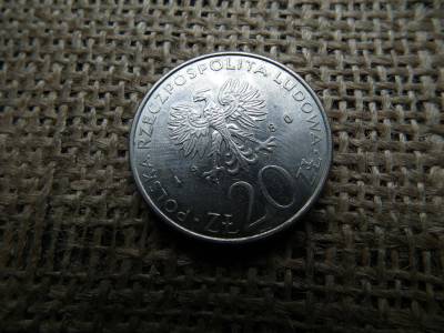 Lengyelország 20 Zlotys 1980 , Zloty , Lengyelország 20 Zlotys 1980 , Zloty ,
