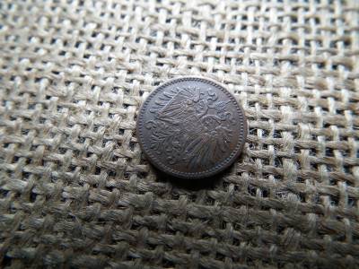 1 heller 1898 , ritka 