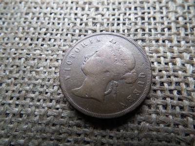 Malajzia 1 cent 1875 , 