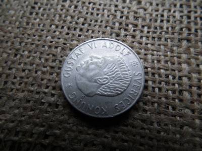 Svédország , ezüst 1 korona 1959