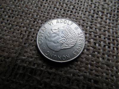 Svédország , ezüst 1 korona 1966