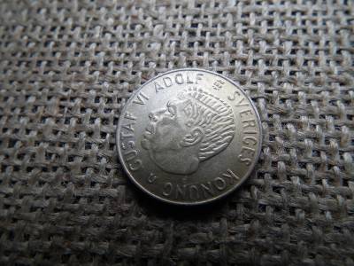 Svédország , ezüst 1 korona 1968