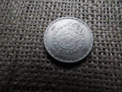 Svédország , ezüst 1 korona 1949
