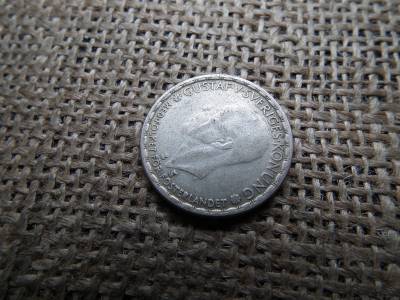 Svédország , ezüst 1 korona 1949