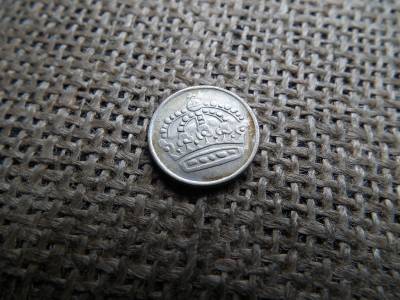 Svédország , ezüst 25 öre 1956