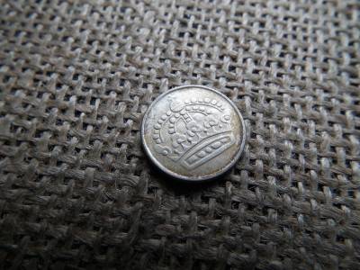 Svédország , ezüst 25 öre 1954