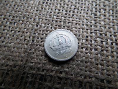 Svédország , ezüst 25 öre 1946