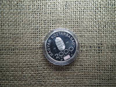 Ezüst 2000 Forint 1999 Gondolkodó PP 