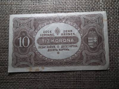 10 korona 1920 , ritka , sorszám között nincs pont ! 10 korona 1920 , ritka , sorszám között nincs pont !