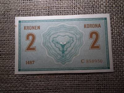 2 korona 1914 C , extra 