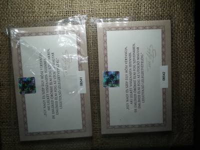 Batthyány Lajos 200 forint 2024 - Első napi veret díszcsomagolásban , 2 db sorszámkövető Batthyány Lajos 200 forint 2024 - Első napi veret díszcsomagolásban , 2 db sorszámkövető