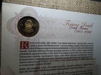 Dísztokos FORGALMI SOR 2003 PP , DEÁK FERENC 20 FORINT PP Dísztokos FORGALMI SOR 2003 PP , DEÁK FERENC 20 FORINT PP