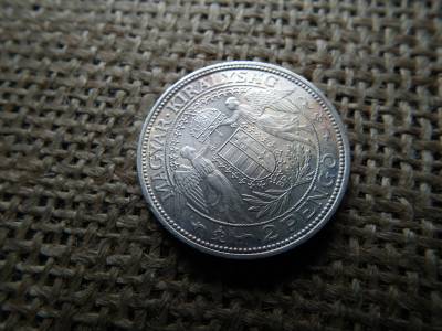 Ezüst 2 pengő 1939 , nagyon szép , extra Ezüst 2 pengő 1939 , nagyon szép , extra