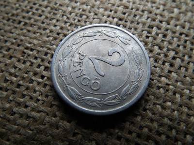 2 pengő 1941 , ritka , hullámos talpú , nagyon szép ! 2 pengő 1941 , ritka , hullámos talpú , nagyon szép !