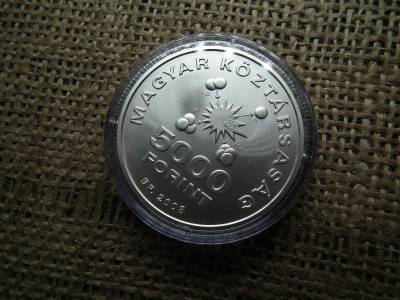 Teller Ede ezüst 5000 forint 2008 BU 