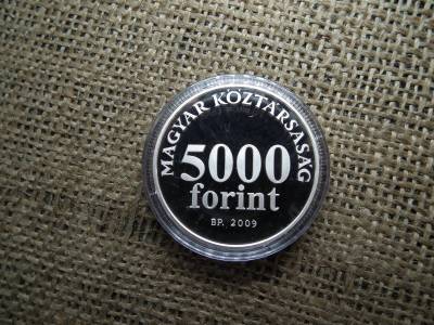 Radnóti Miklós ezüst 5000 Forint 2009 PP 