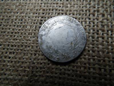 József  , ezüst 20 krajcár 1784 E , ritkább 