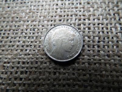 Uruguay 20 centesimos 1942 , ezüst , cent 