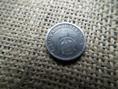 10 fillér 1941 , vas  , sherardírozott 