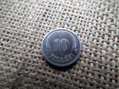 10 fillér 1941 , vas  , sherardírozott 