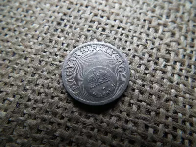 10 fillér 1941 , vas